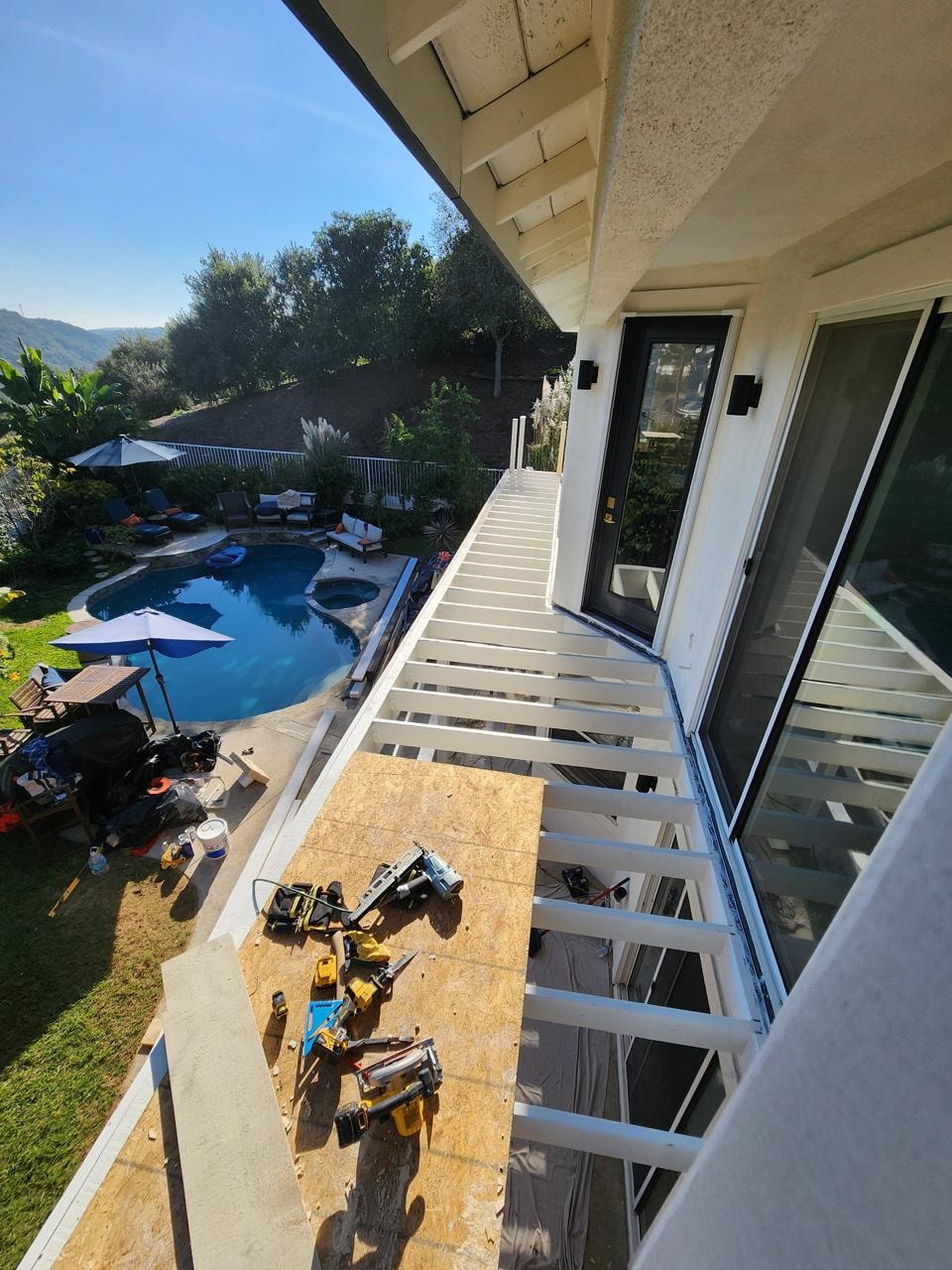 Second-Story Deck — Framing & Construction