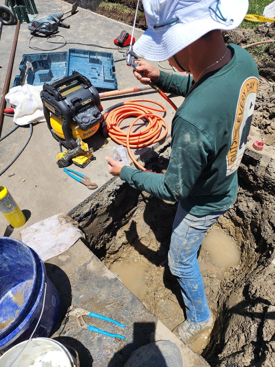 Exterior Pipe Excavation & Repair