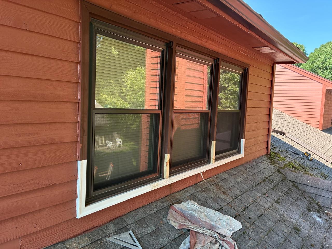 Window Installation — Red House