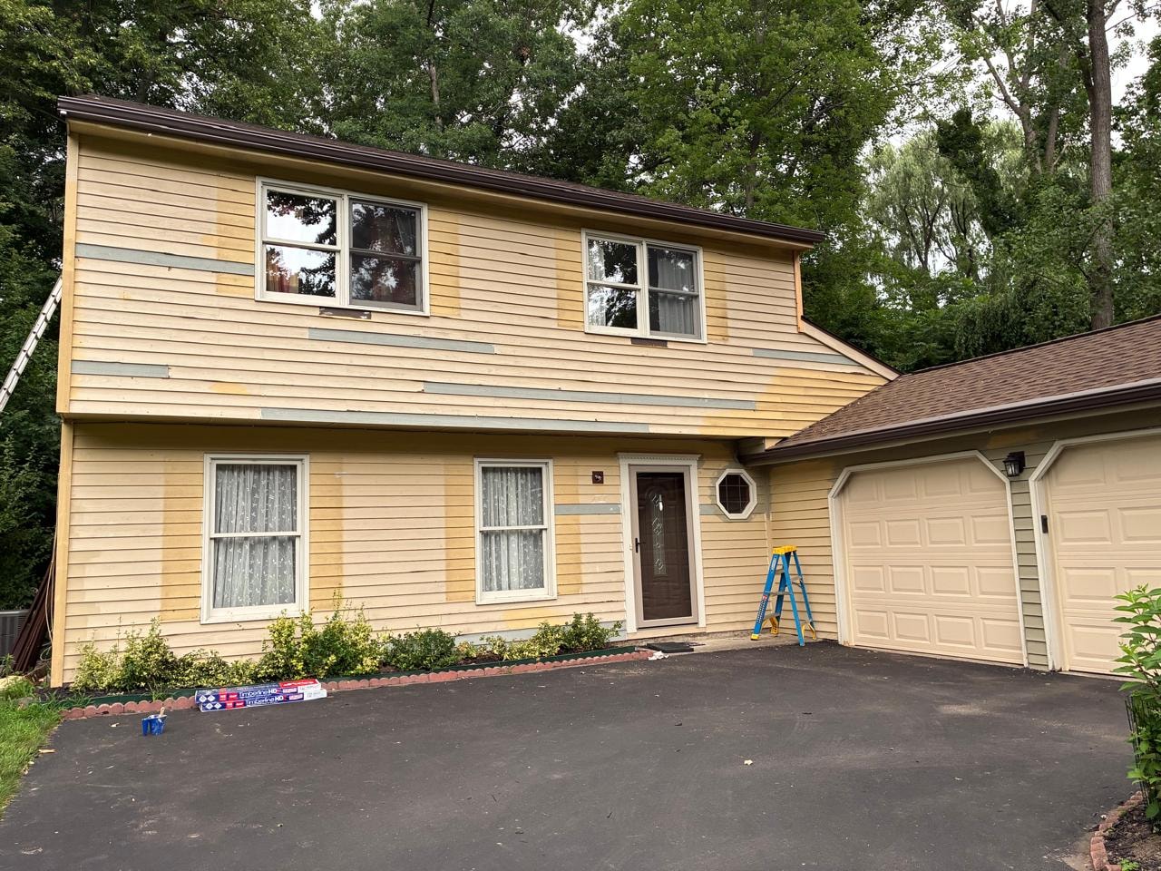 Siding Replacement — Before