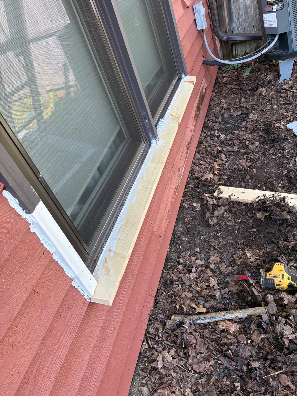 Window Frame Repair — Completed